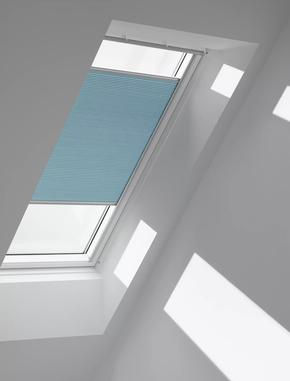 VELUX blackout energy pleated blinds for roof windows blue